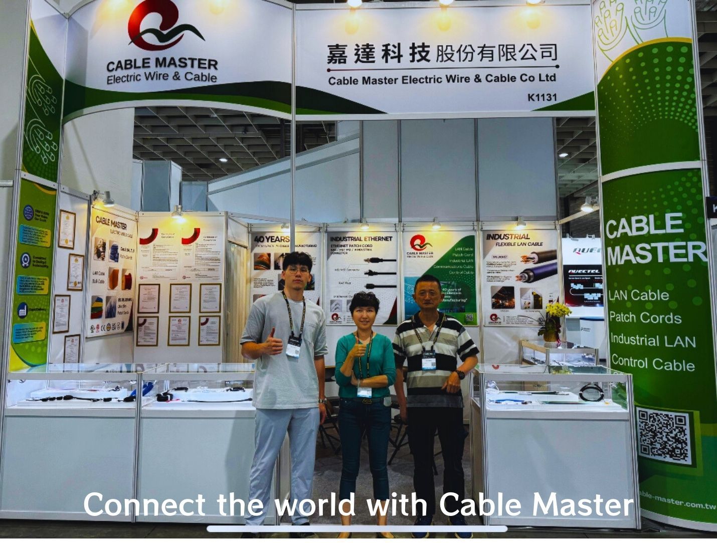 connect the world via Cable Master